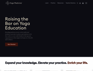 yogamedicine.com screenshot