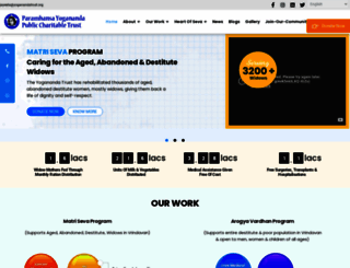 yoganandatrust.org screenshot