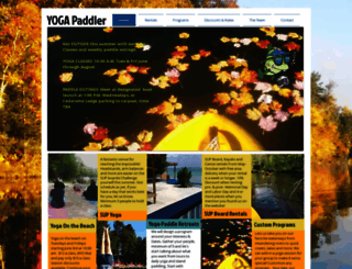 yogapaddler.com screenshot