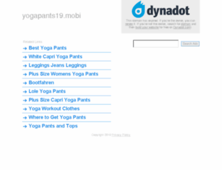 yogapants19.mobi screenshot