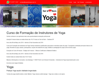 yogas.com.br screenshot