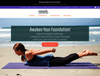 yogasolanabeach.com screenshot