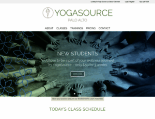 yogasource.com screenshot