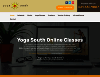 yogasouth.net screenshot
