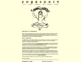 yogaspace.com screenshot