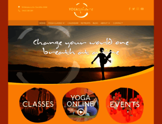 yogasphere.com.au screenshot