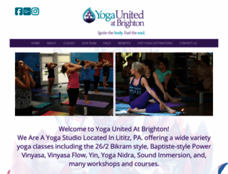 yogaunitedatbrighton.com screenshot