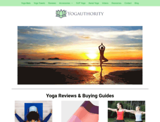 yogauthority.org screenshot