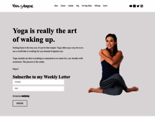 yogawithadriene.com screenshot