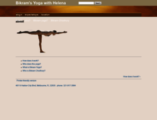yogawithhelena.com screenshot