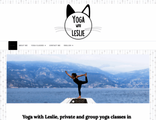 yogawithleslie.com screenshot