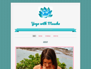 yogawithmascha.wordpress.com screenshot