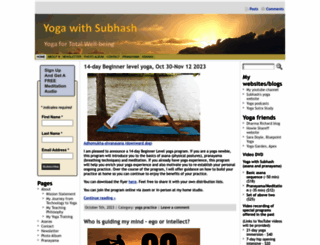 yogawithsubhash.com screenshot