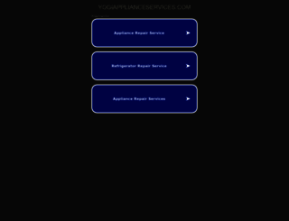 yogiapplianceservices.com screenshot