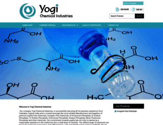 yogichemicals.com screenshot