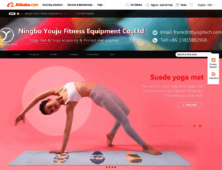 yogitech.en.alibaba.com screenshot