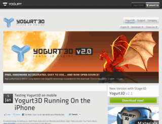 yogurt3d.com screenshot