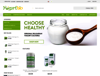 yogurtbio.com screenshot