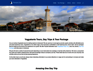 yogyakarta-tours.com screenshot