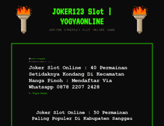 yogyaonline.net screenshot