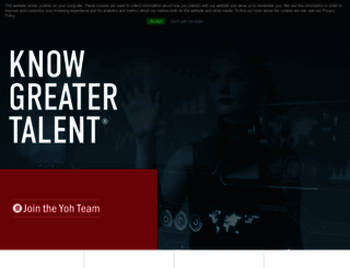 yoh.com screenshot