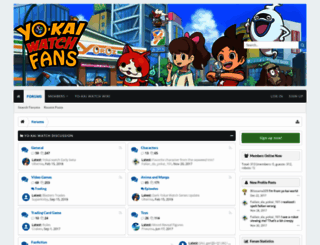 yokaiwatchfans.com screenshot