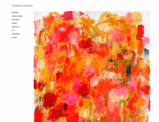 yolandasanchezstudio.com screenshot