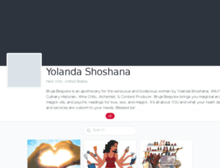yolandashoshana.selz.com screenshot
