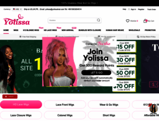 yolissahair.com screenshot