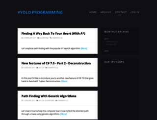 yoloprogramming.com screenshot