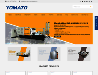 yomato-machinery.com screenshot