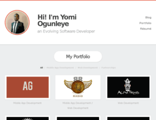 yomiogunleye.com screenshot