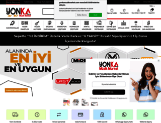 yonkamuzikmarket.com screenshot