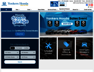 yonkershonda.com screenshot