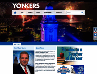 yonkersny.gov screenshot