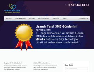 yonsms.com screenshot