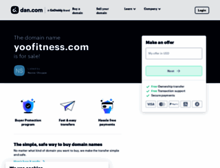yoofitness.com screenshot