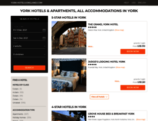 york-hotels-england.com screenshot
