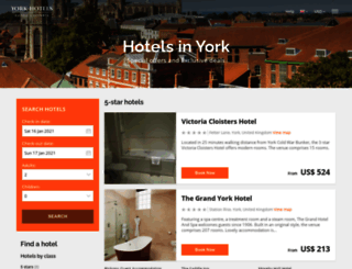 york-hotels.net screenshot