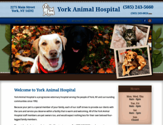 yorkanimalhospital.com screenshot
