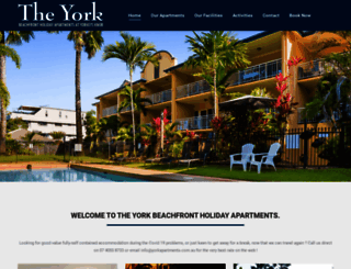 yorkapartments.com.au screenshot