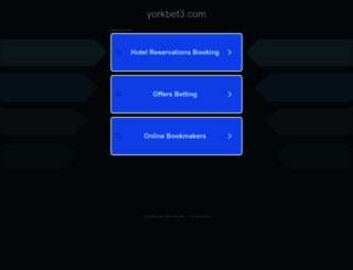 yorkbet3.com screenshot