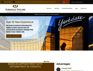 yorkdaleeyecare.com screenshot