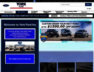 yorkford.com screenshot
