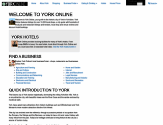 yorkonline.co.uk screenshot