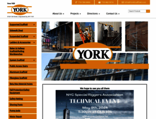 yorkscaffold.com screenshot