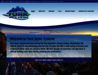 yorksepticsystems.com screenshot