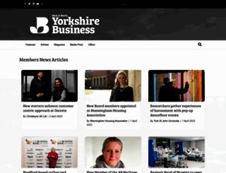 yorkshire-business.co.uk screenshot