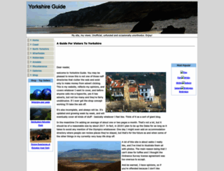 yorkshire-guide.co.uk screenshot
