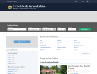 yorkshire-hotel.com screenshot